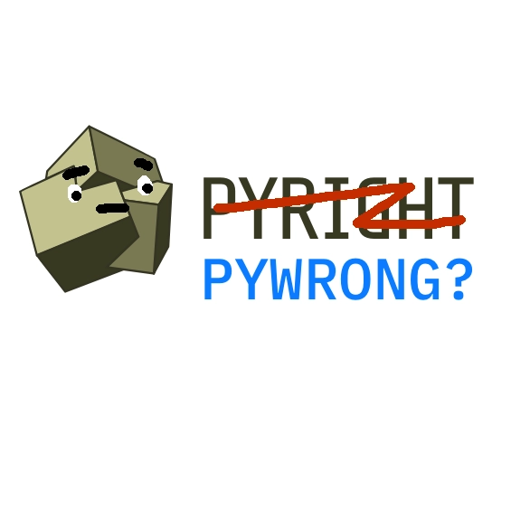 The Pyright Logo on Fire